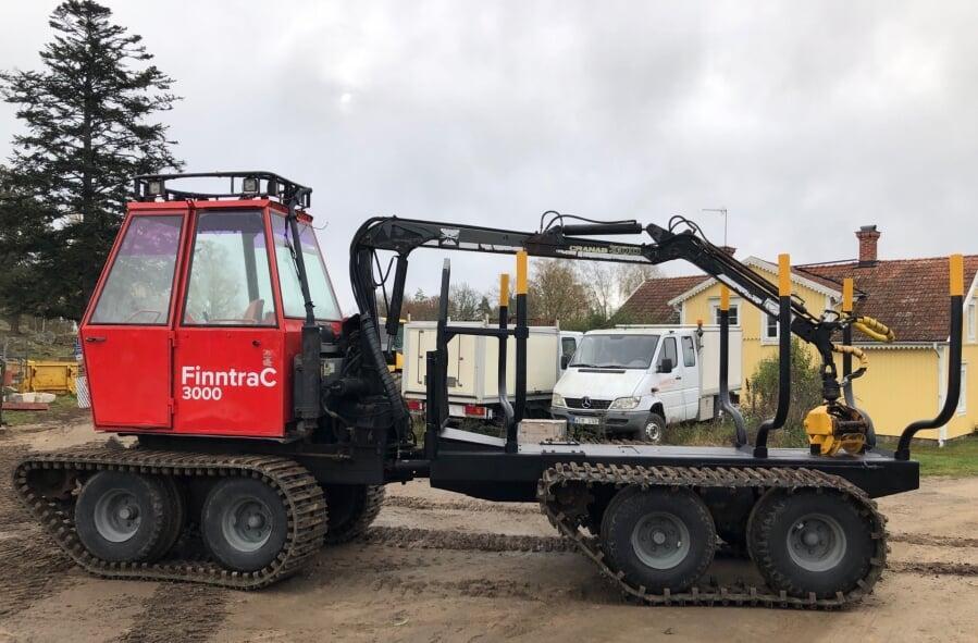 The FinnTrac 3000 Harvester and Forwarder